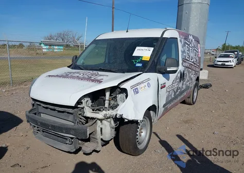 2016 Ram Promaster City Tradesman z USA, uszkodzony, nr VIN ZFBERFAT2G6B13792